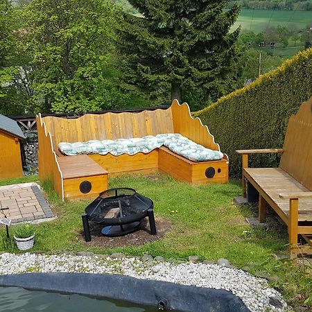 شقة Waldhufenidyll Koenigswalde Im Erzgebirge Konigswalde المظهر الخارجي الصورة