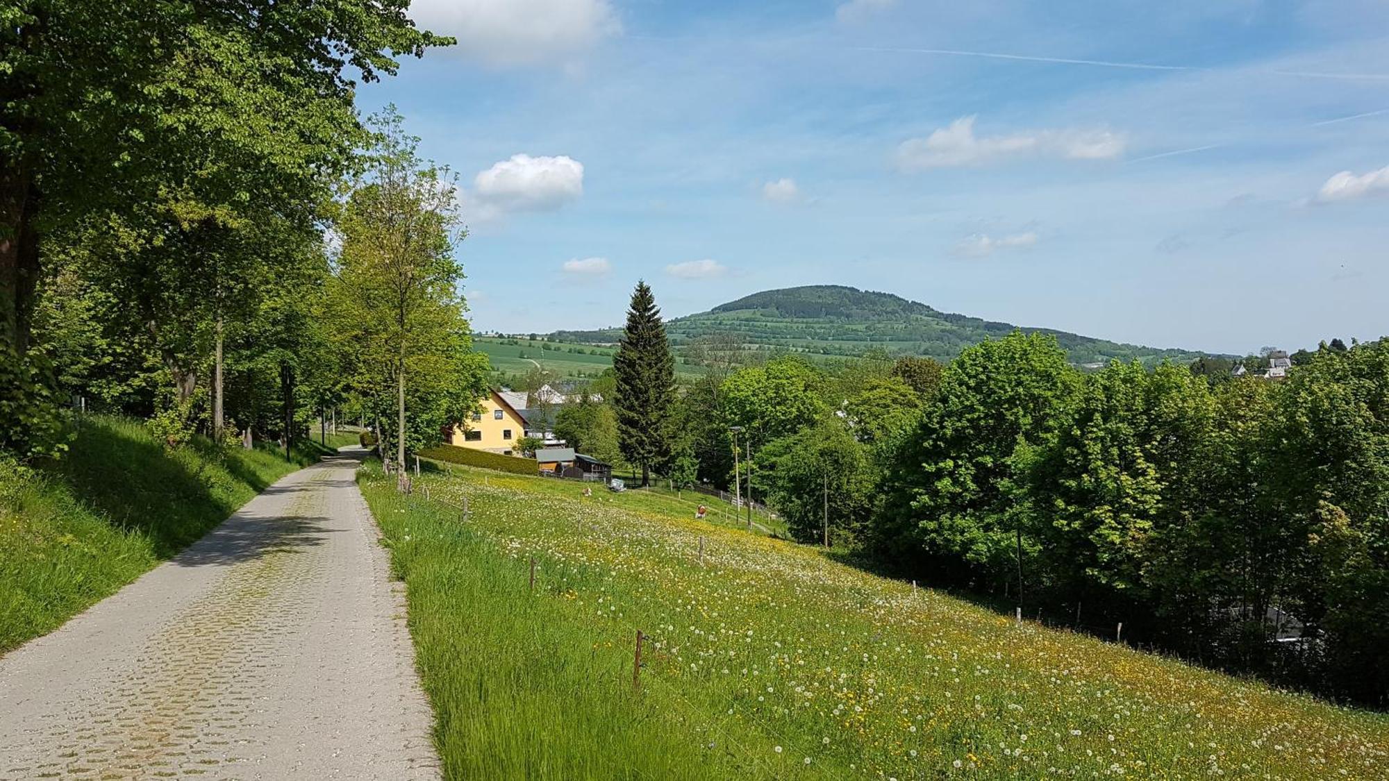 شقة Waldhufenidyll Koenigswalde Im Erzgebirge Konigswalde المظهر الخارجي الصورة